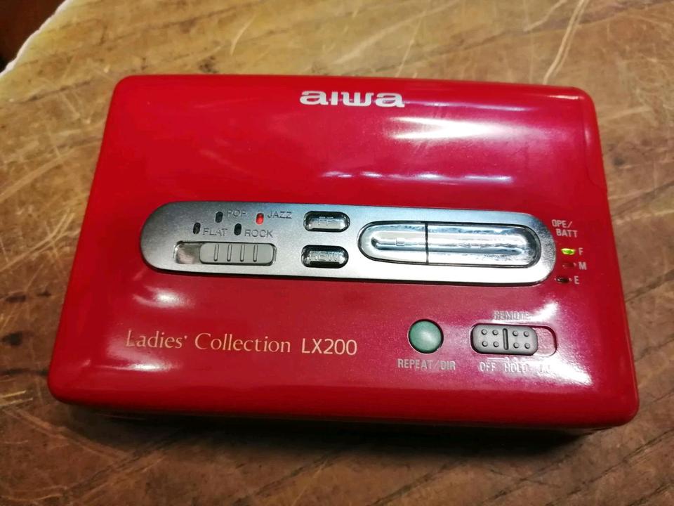 AIWA Ladies Collection LX 200, Walkman, rot, sehr guter Zustand!!