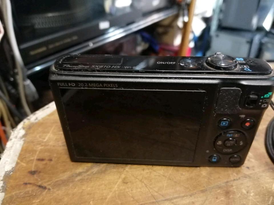 CANON POWERSHOT SX610 HS, Digital-Kamera mit Zubehör!!