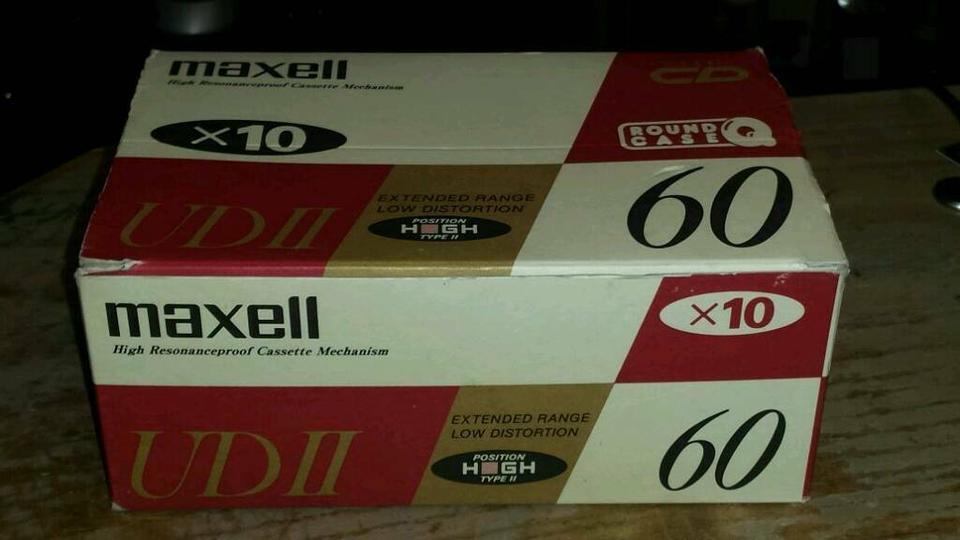 MAXELL Sound Case Q; Audio-Cassetten; 1 Pack(10 Stück)NEU &OVP 100 € VB