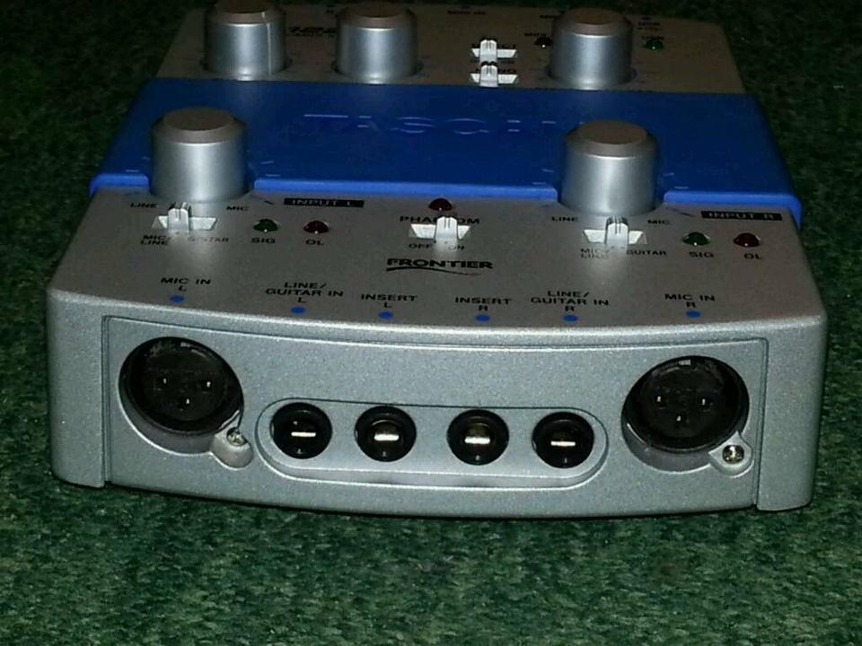 TASCAM US-122; USB Audio/Midi Interface, wie neu! Toll!