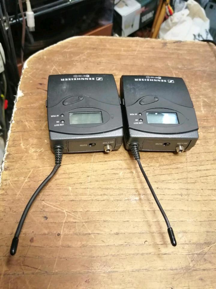 SENNHEISER eW100 G2, 2 BODYPACK Transmitter!!!