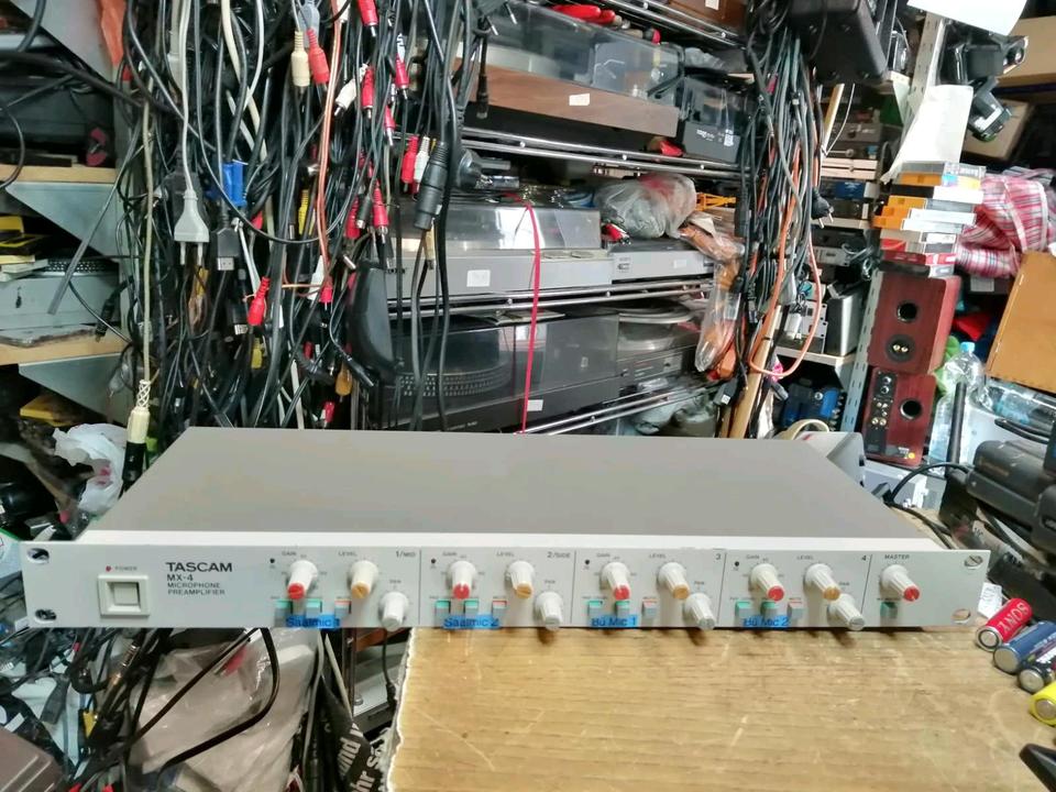TASCAM MX-4, Microphone Preamplifier, guter Zustand!!