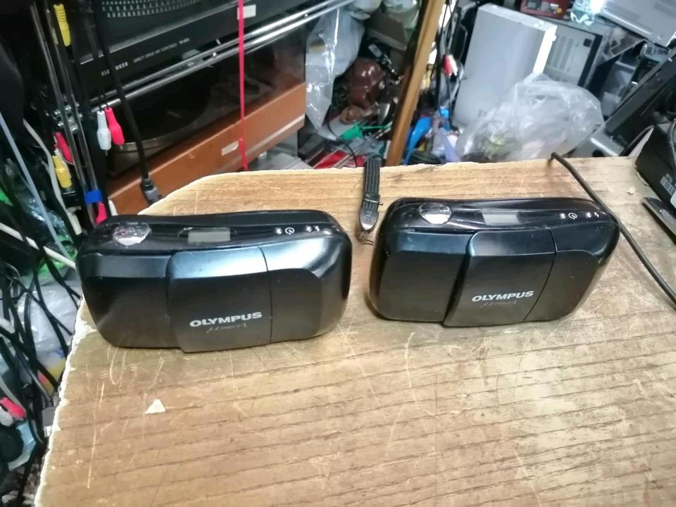 OLYMPUS MJU - 1, Analog-Kamera 2 Stück, DEFEKT!!!