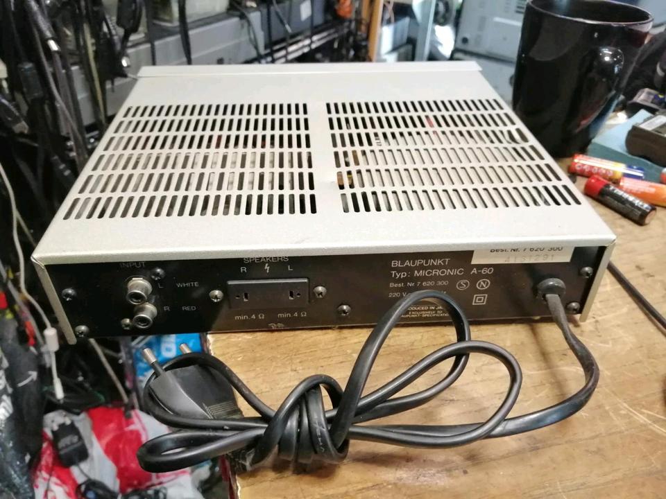 BLAUPUNKT MICRONIC A-60, Amplifier/Verstärker, guter Zustand!!!