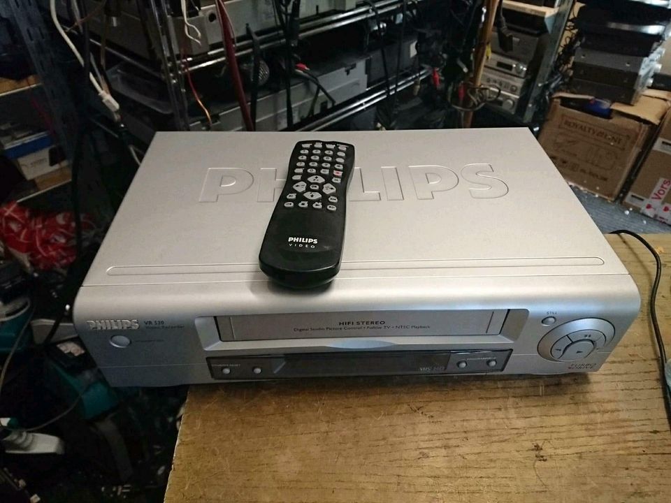 PHILIPS VR530/02, Videocassettenrecorder, Original-Fernbedienung