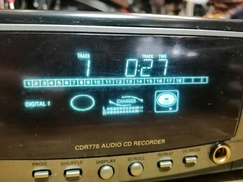 PHILIPS CDR775/00, Doppel-CD-Recorder, guter Zustand!!