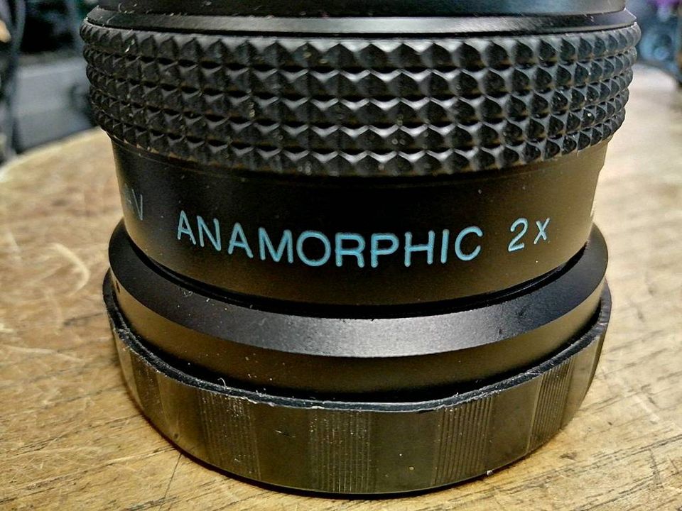 ISCO-OPTIC SCOPTIMAX 816-AV ANAMORPHIC 2X, Objektiv + OVP!!