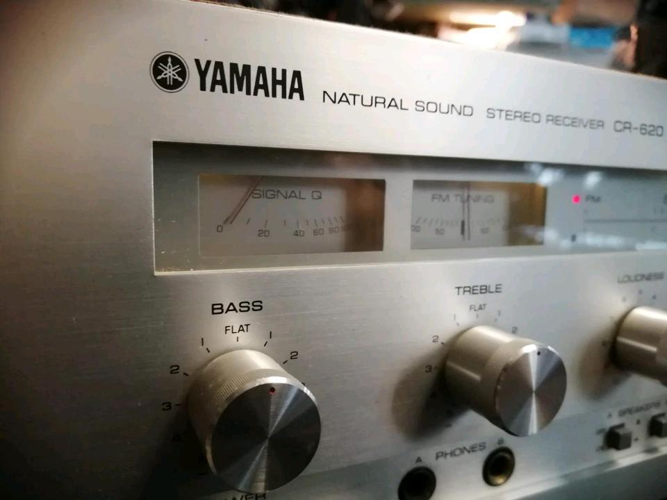 YAMAHA CR-620, Receiver, Holzdesign!!