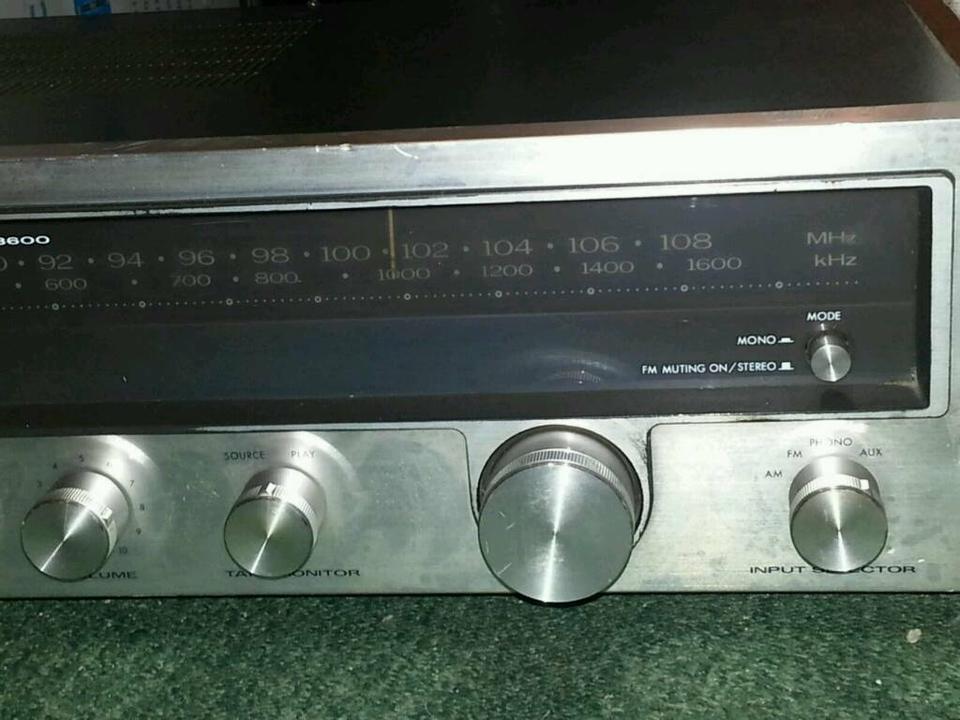 KENWOOD KR-3600, AM-FM Stereo Tuner Amplifier, ,guter Zustand!