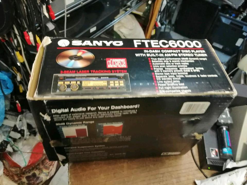 SANYO FTEC 6000, Autoradio mit CD-Player, NEU + OVP!!!