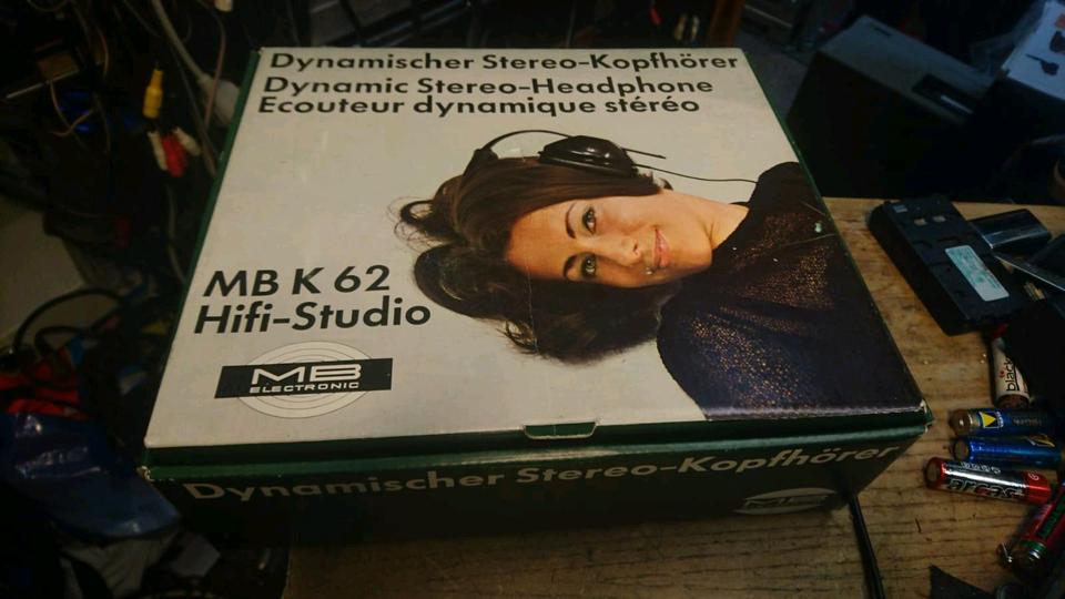 MB K 62 HiFi Studio Kopfhörer, NEU & OVP