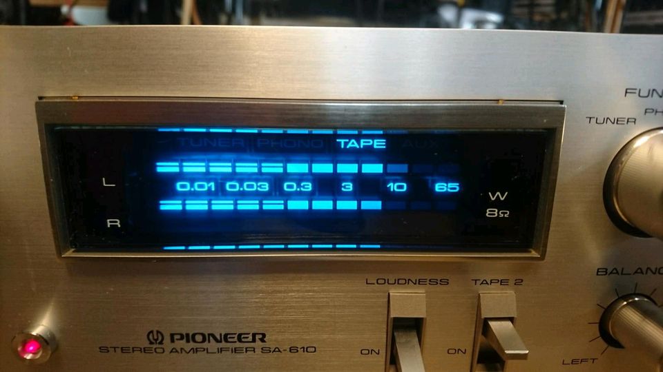 PIONEER SA-610 Verstärker, Blaue Serie, guter Zustand!!