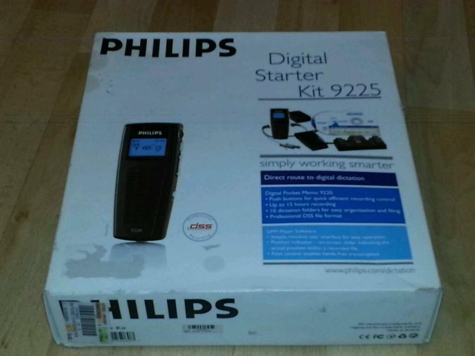 PHILIPS Digital Starter Kit 9225, komplett, wie Neu, toll!