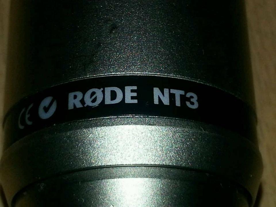 RODE NT3 Mikrofon + RODE Mikrofon-Halter, sehr guter Zustand!