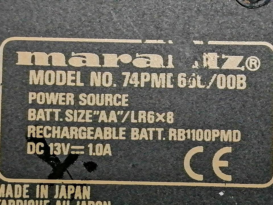 MARANTZ PMD650, portable Minidisc-Recorder, DEFEKT!!!