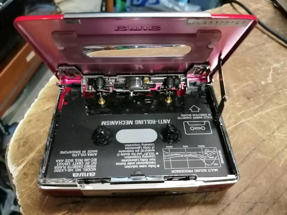 AIWA Ladies Collection LX 200, Walkman, rot, sehr guter Zustand!!