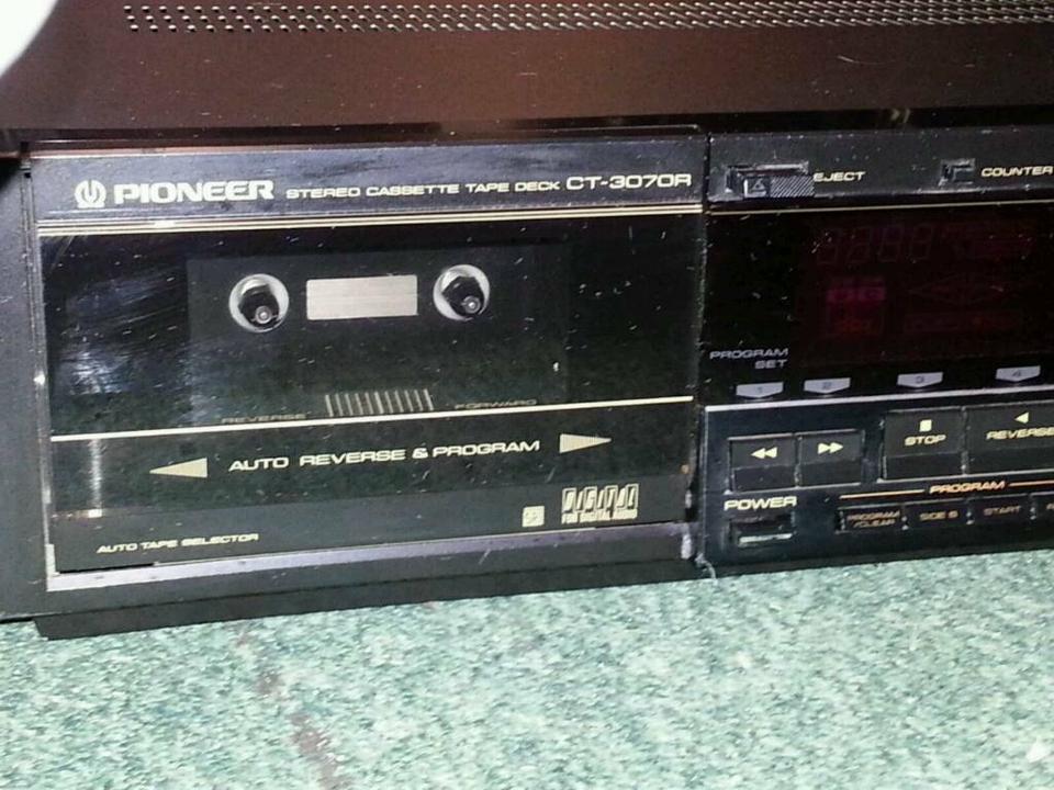 PIONEER CT-3070R; Stereo Cassette Tape Deck, sehr guter Zustand!