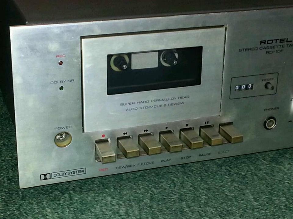 ROTEL RD-10F Stereo Cassetten Tape Deck