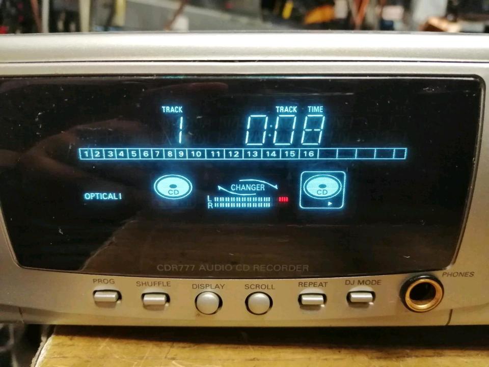 PHILIPS CDR770, CD-Player - CD-Recorder, 2 in 1, guter Zustand!!!