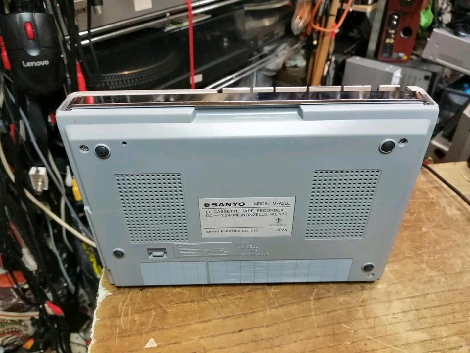 SANYO M-A5LL, Cassetten-Recorder ohne Adapter!!