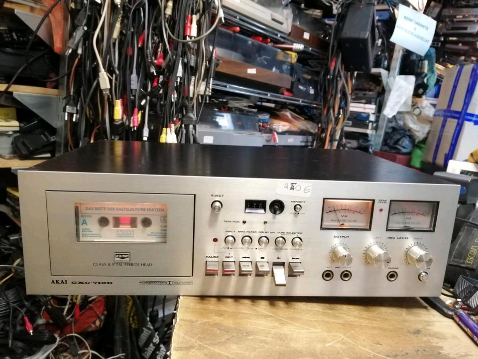 AKAI GXC-710D, Cassetten-Deck, tolles Holzdesign!!