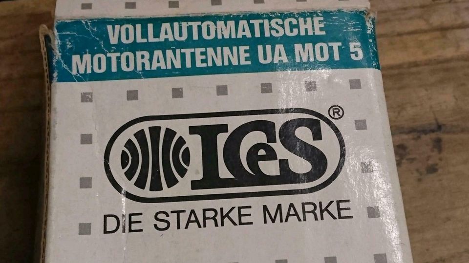 ICES UA MOT5, vollautomatische Motorantenne, NEU und OVP!