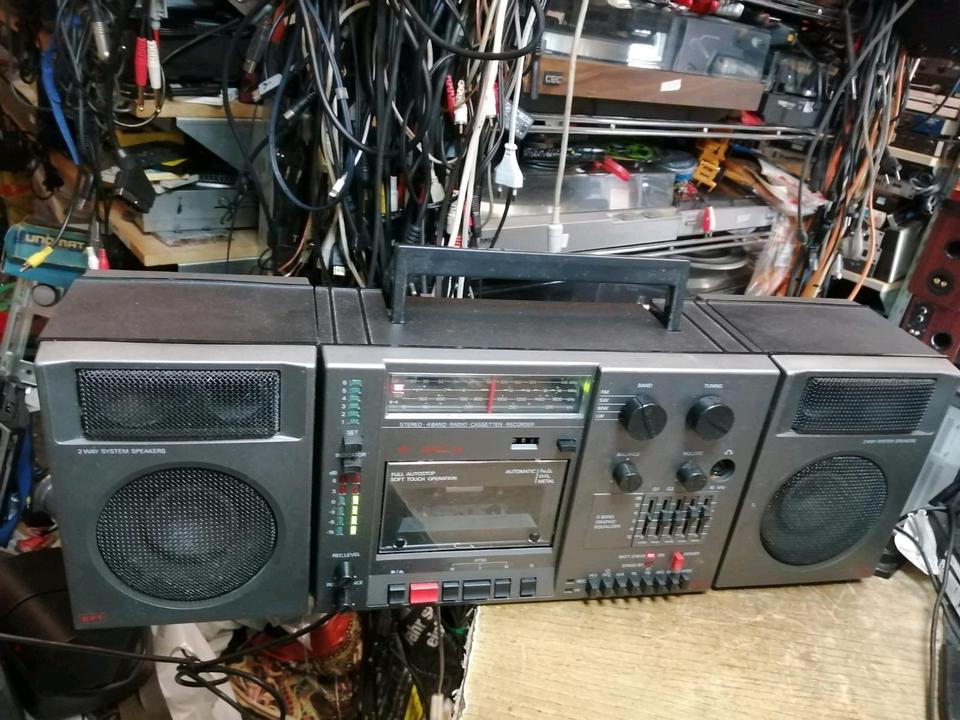 RFT EAW Audio 145, Radio-Cassetten-Recorder, etwas DEFEKT!!!