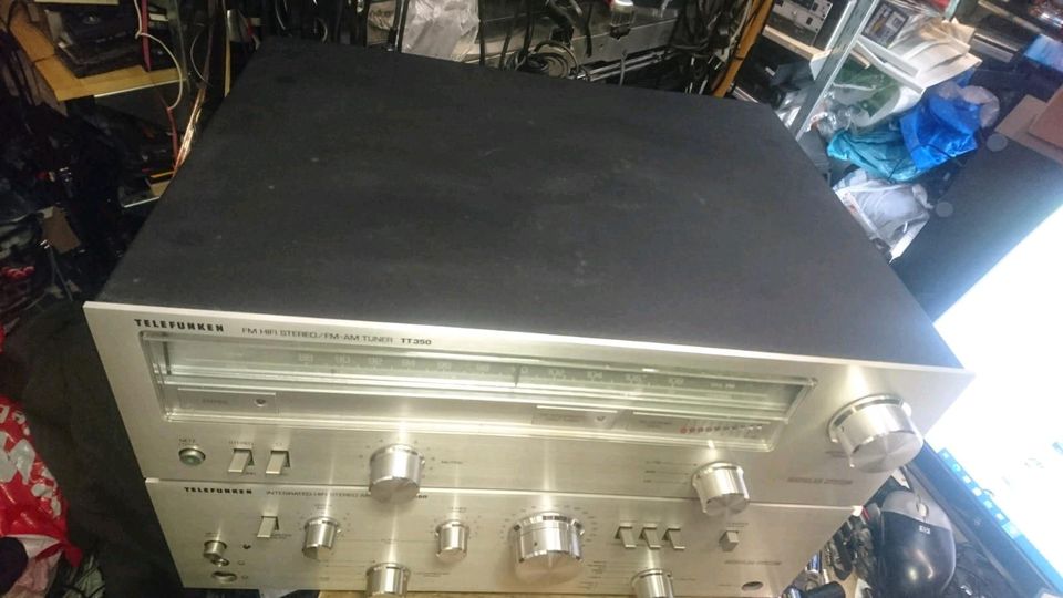 TELEFUNKEN TA350 Amplifier (DEFEKT) + TT350 Tuner,