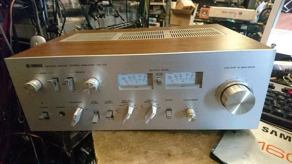 YAMAHA CA-710, Stereo Amplifier, DEFEKT!!