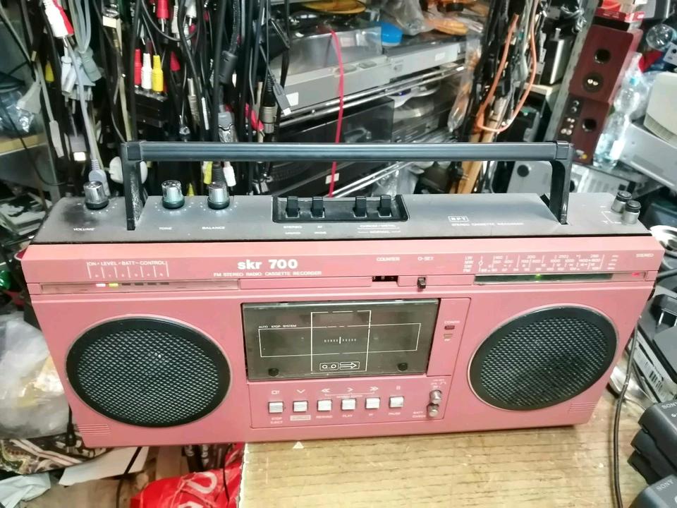 RFT SKR 700, Radio-Cassetten-Recorder, etwas DEFEKT!!