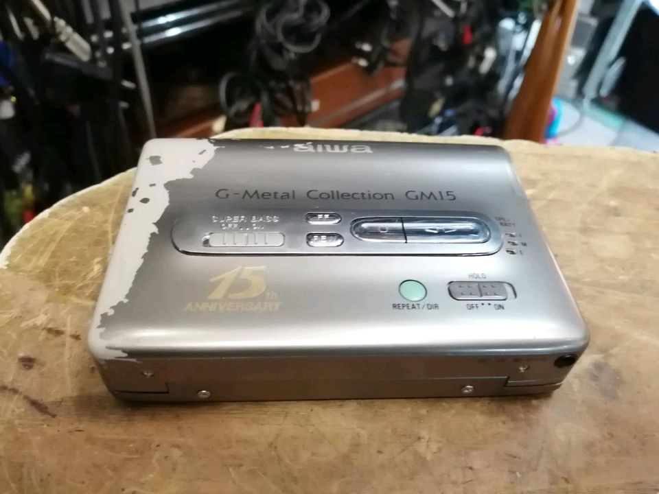 AIWA G-Metal Collection GM15, Walkman, neuer Antriebsriemen