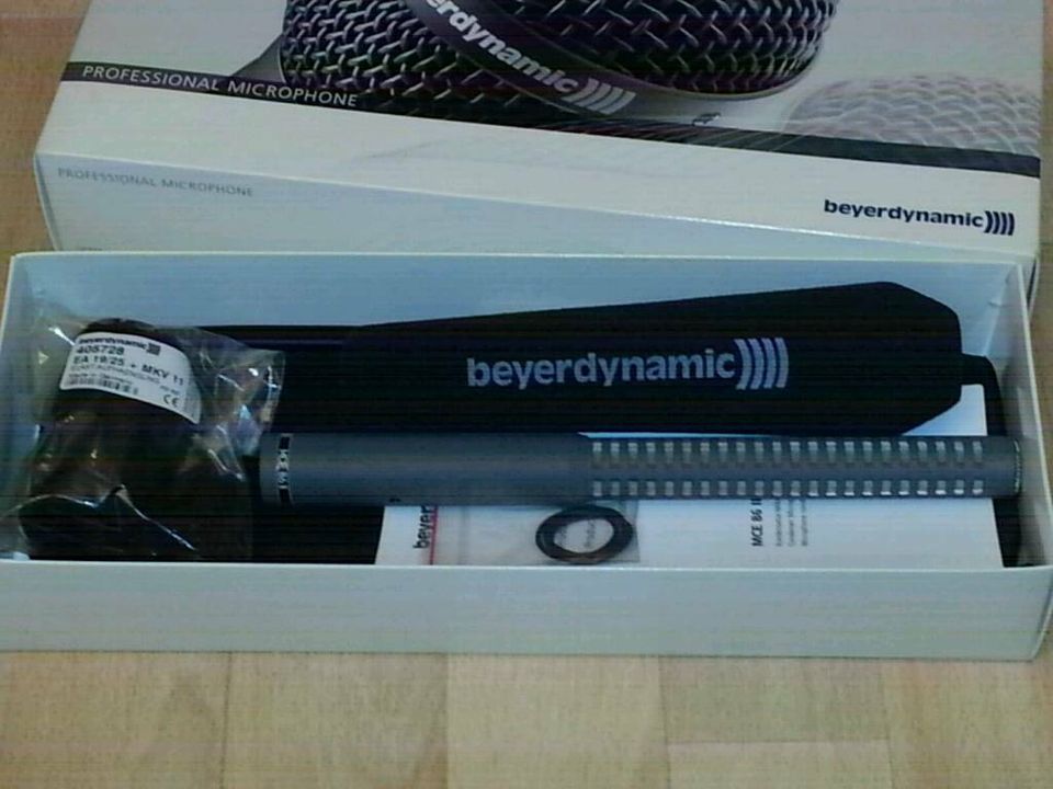 BEYERDYNAMIC MCE-86 II; Professional Microphone, NEU & OVP!