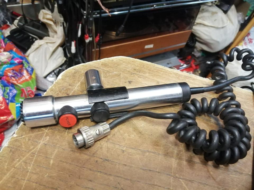 PEIKER DD 112TFR, Mikrofon, 200 Ohm, Kabel mit alten Stecker!!  XXXXXXXXX