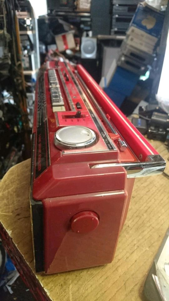 SANYO MW711K, Doppelcassetten-Radio-Recorder, DEFEKT!!