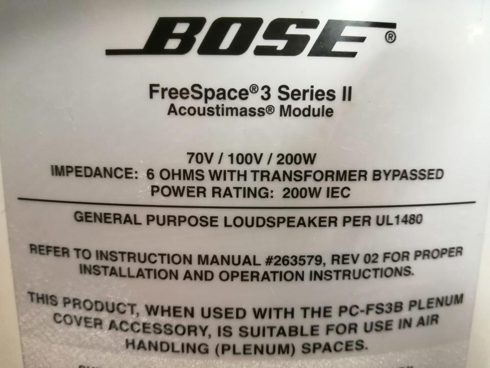 BOSE FreeSpace 3 Series II, 1 Lautsprecher, guter Zustand!!