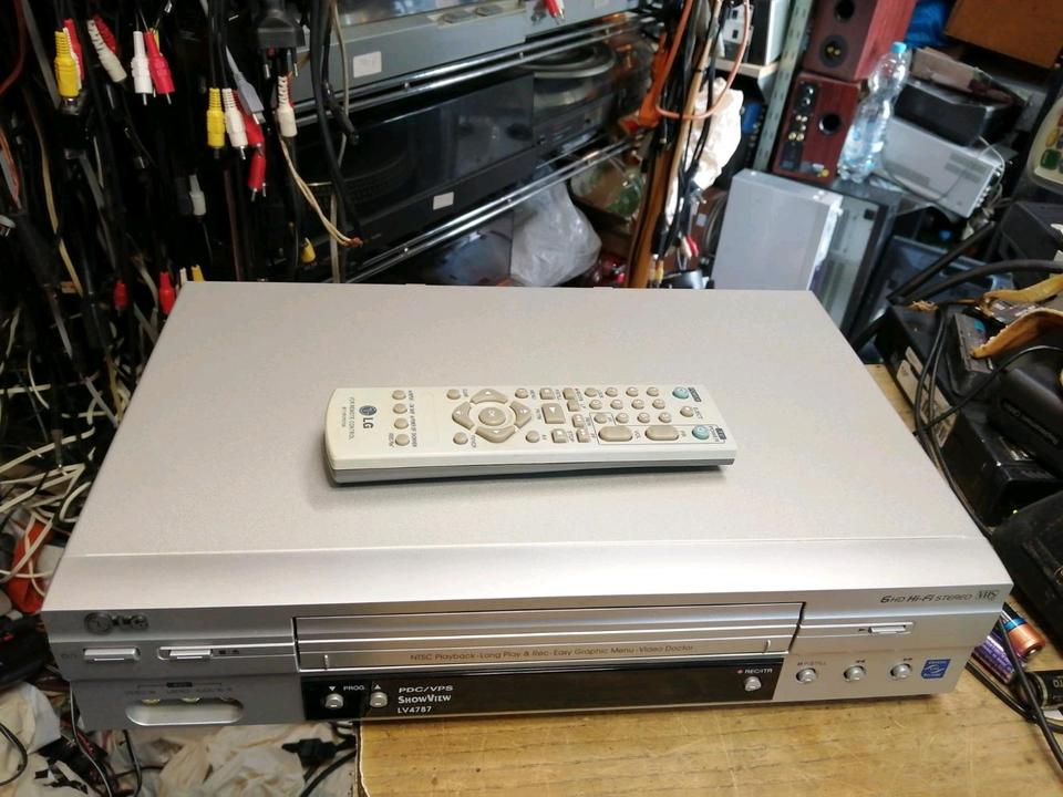 LG LV4787, Videocassettenrecorder mit Original-Fernbedienung!!