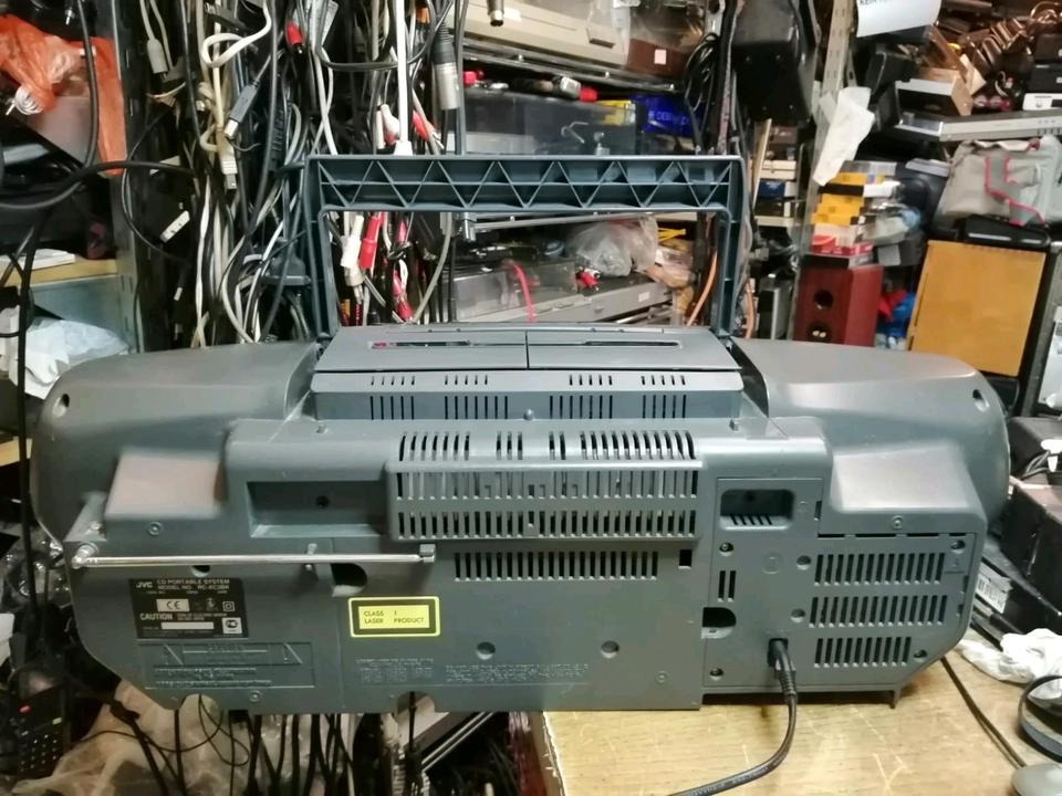 JVC RC-XC3BK, CD Portable System, DEFEKT!!