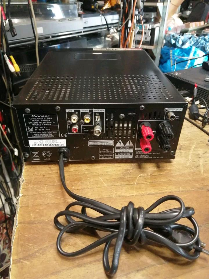 PIONEER X-HM50-K, CD RECEIVER SYSTEM, OHNE Boxen!!!