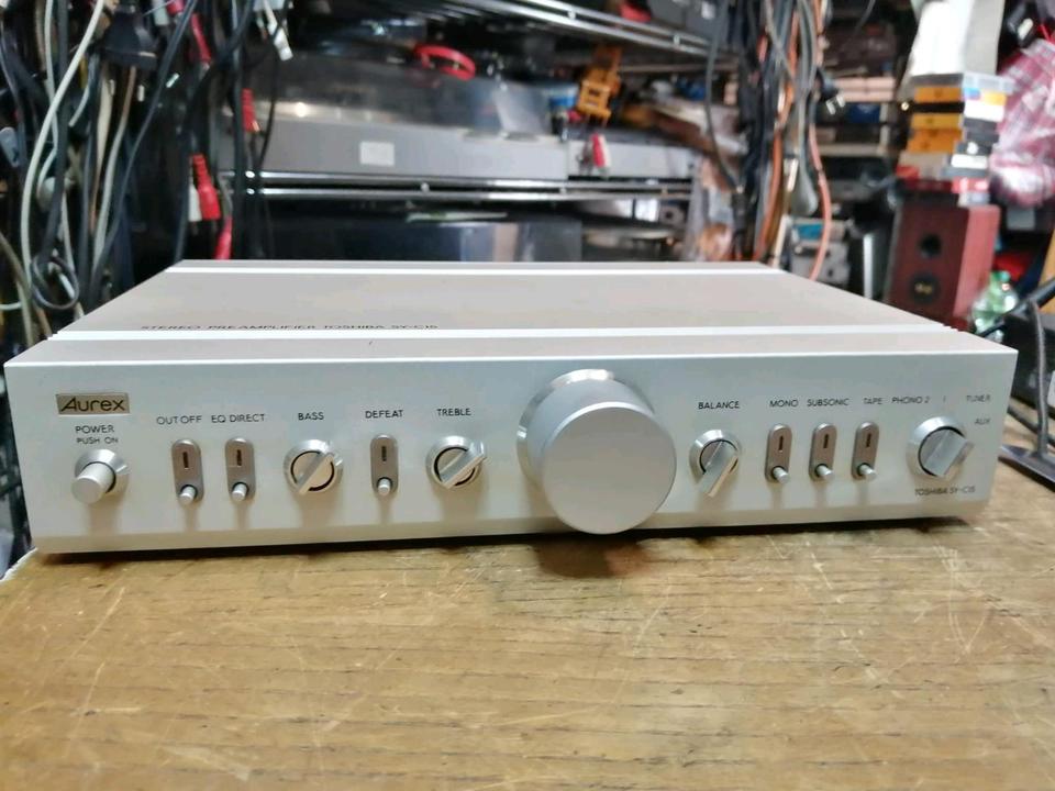 TOSHIBA SY-C15, Preamplifier/Vorverstärker!! Guter Zustand!!