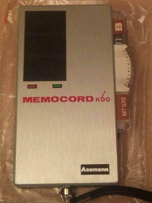 Diktiergerät ASSMANN MEMOCORD K60 mit Cassette MT570