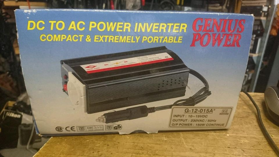 GENIUS POWER G-12-015A*, Inverter, NEU & OVP!!