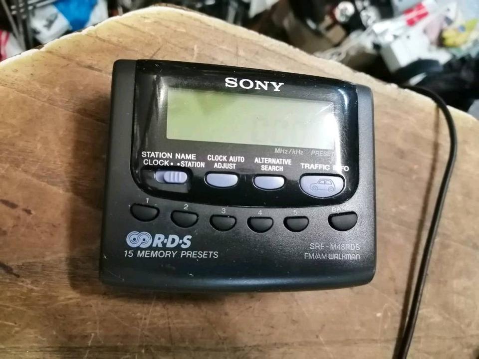 SONY SRF-M48RDS, FM/AM Walkman, guter Zustand!!!