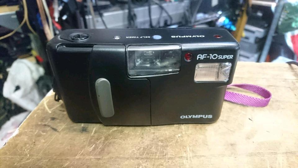 OLYMPUS AF-10 SUPER, Analog-Kamera!