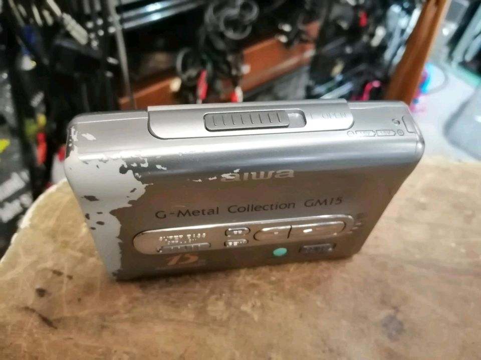 AIWA G-Metal Collection GM15, Walkman, neuer Antriebsriemen