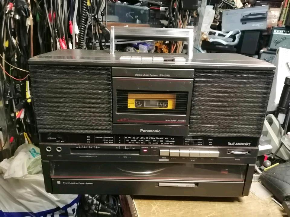 PANASONIC SG-J555L, Stereo Music System, Komplett-Anlage!!
