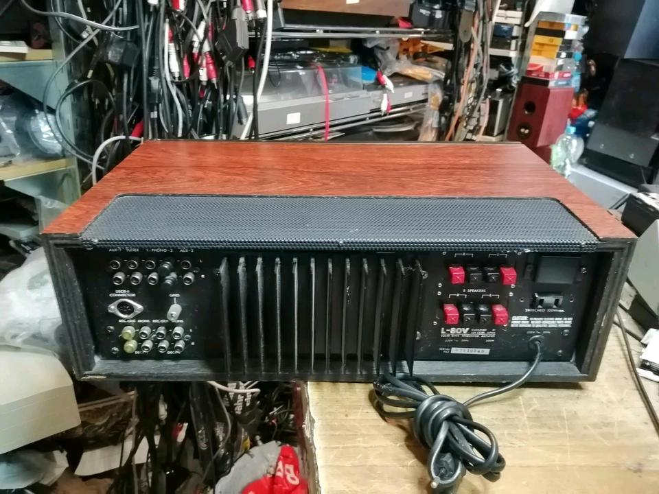 LUXMAN L-80V, Stereo Amplifier, Holzdesign!!