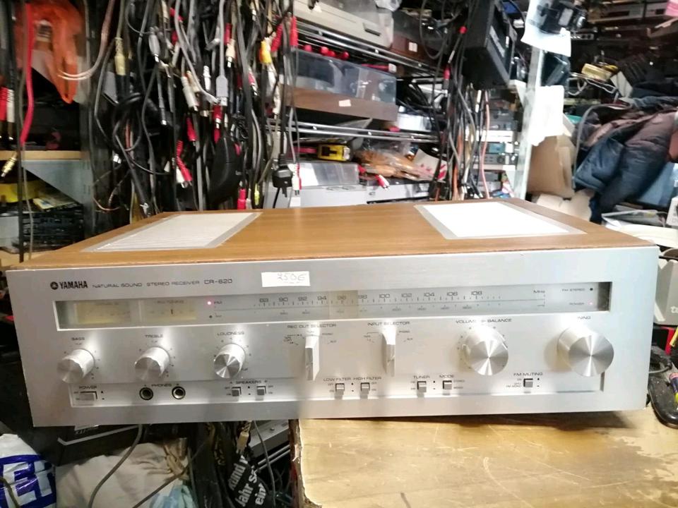 YAMAHA CR-620, Receiver, Holzdesign!!