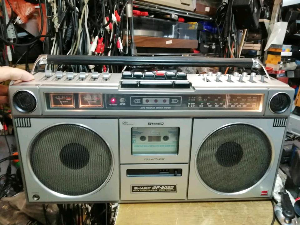 SHARP GF-9090H, Radio-Cassetten-Recorder, guter Zustand!!