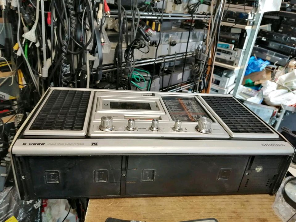 GRUNDIG C9000 Automatic, Radio-Cassetten-Recorder, Guter Zustand!