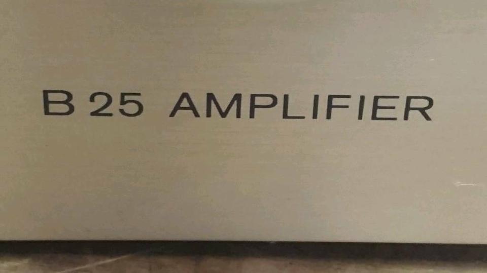 REVOX B 25, Amplifier, 2 Boxenanschlüsse funktionieren Nicht!
